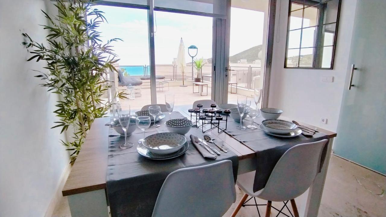 Peñíscola Casa La Xiqueta Playa,160M2,Vistas Al Mar+Wifiヴィラ エクステリア 写真